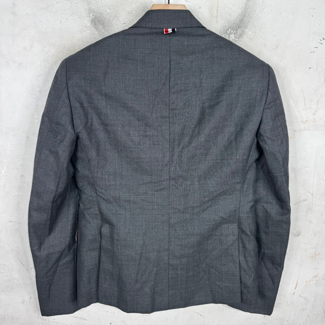 Thom Browne Dark Grey Light Blazer