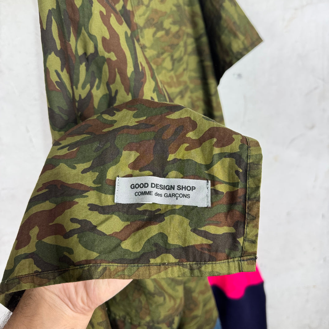 CDG Good Design Shop Camo Patchwork Scarf