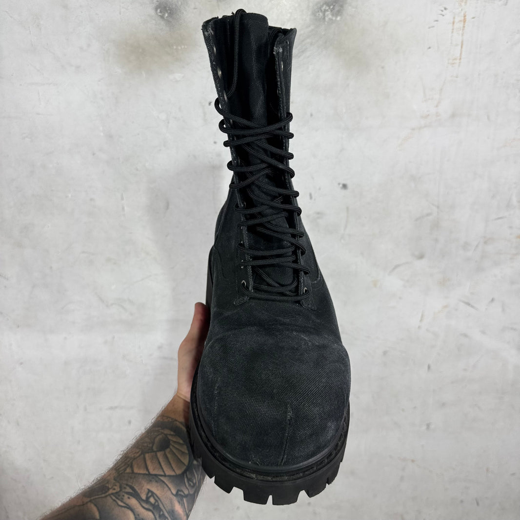 Balenciaga Canvas Stomper Booties