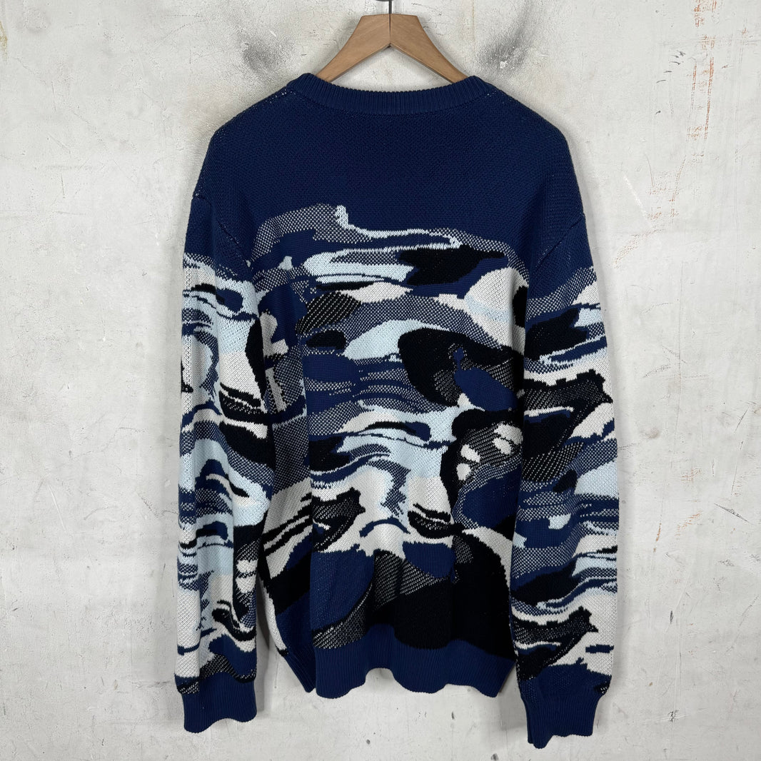 Louis Vuitton Camouflage Jacquard Sweater