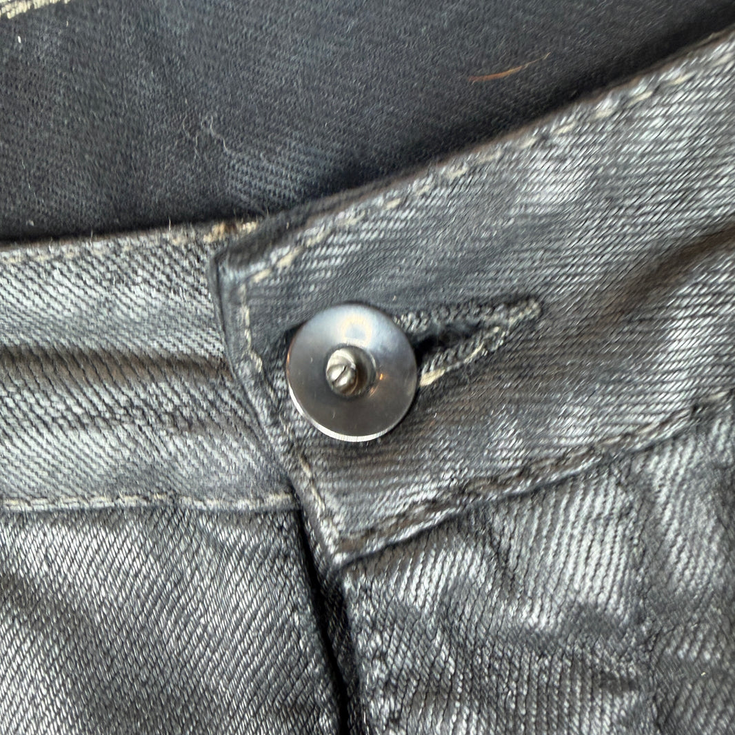 DRKSHDW Waxed Detroit Jeans