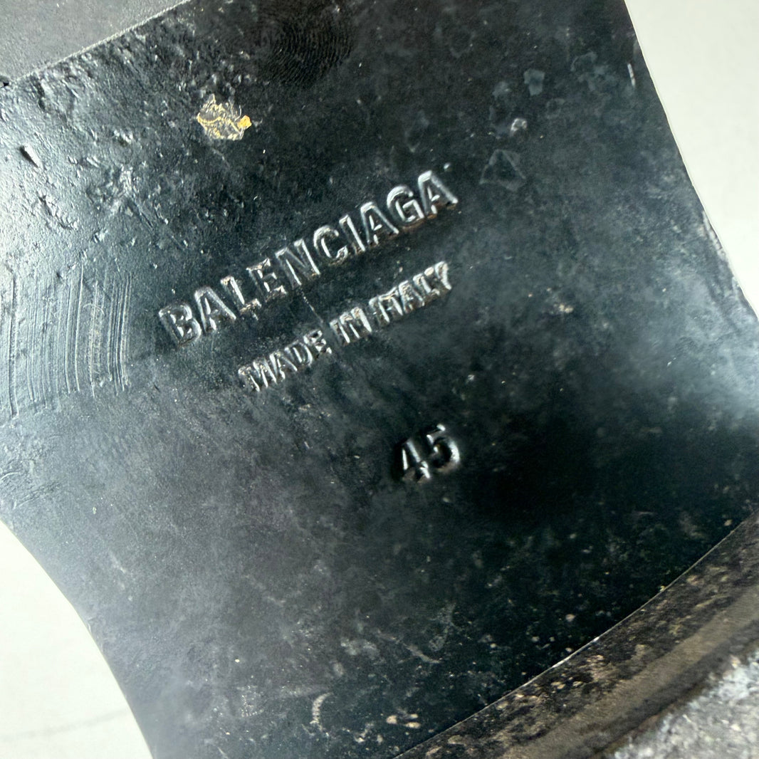 Balenciaga BB Metal Logo Derbies