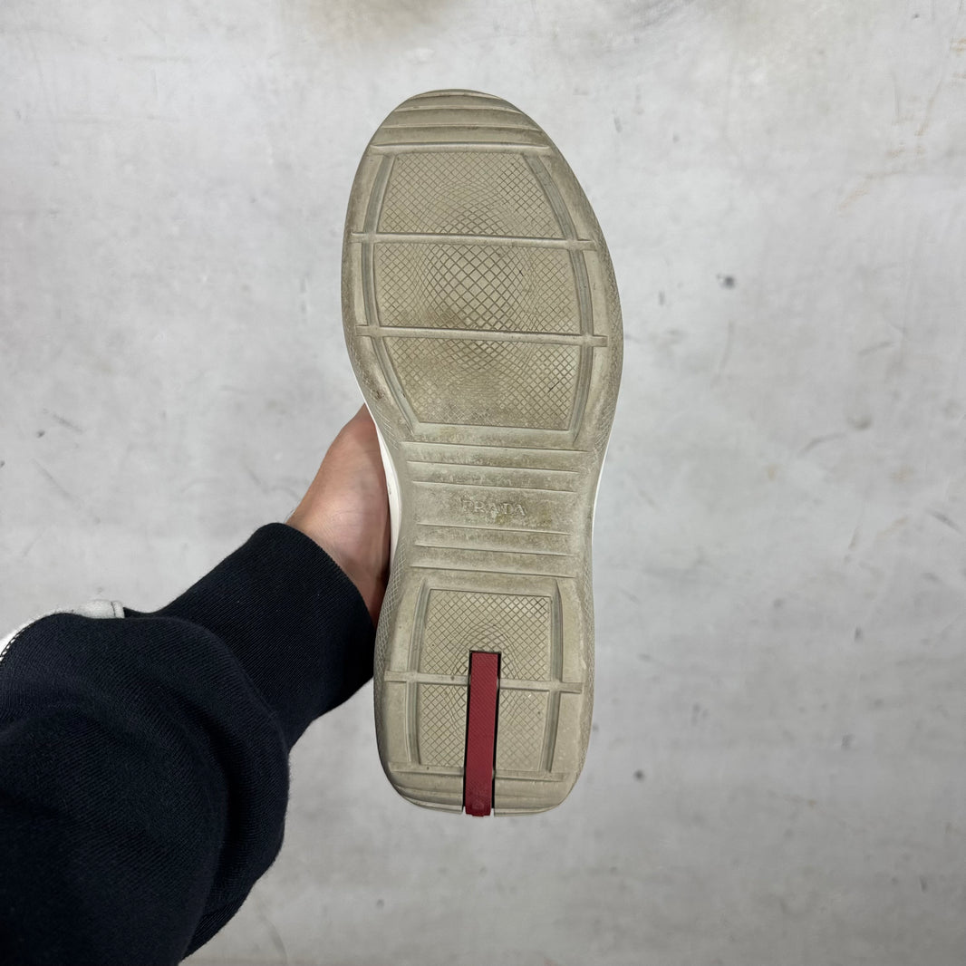 Prada White Mesh Amerricas Cup