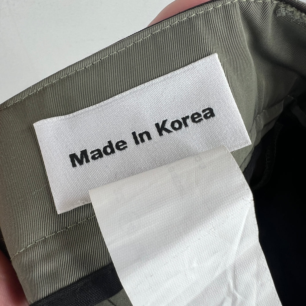 FFFPostalservice Two Tone V2.5 Flared Cargo Pants