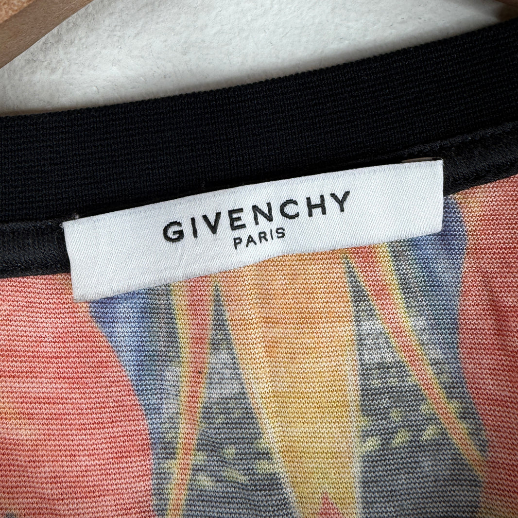Givenchy Floral Birds Of Pray Black T-Shirt