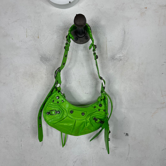 Balenciaga Mini Green Cagole Bag