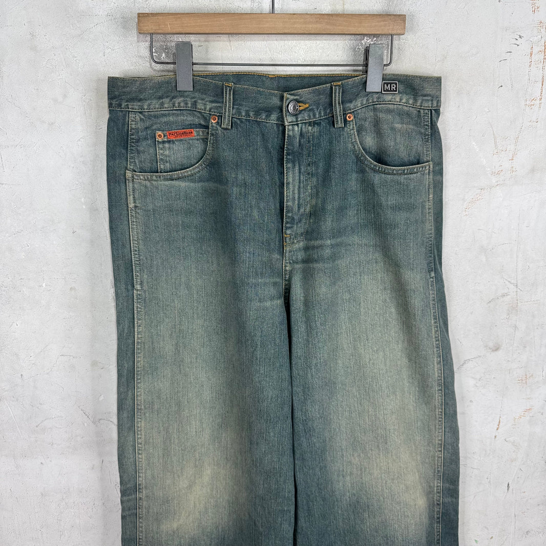 Martine Rose Pusher Snap Loose Jeans