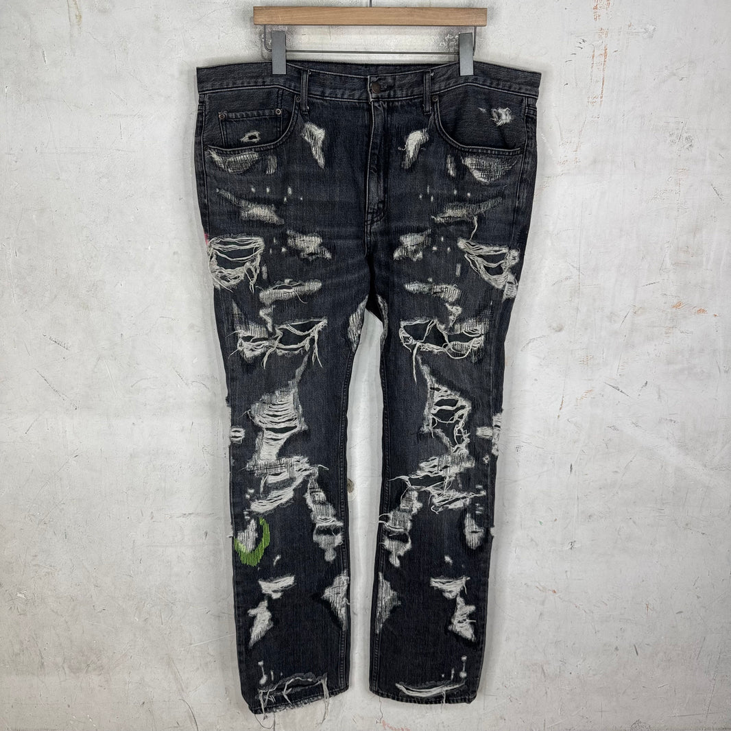Endless Denim Sample Charcoal Boro Jeans