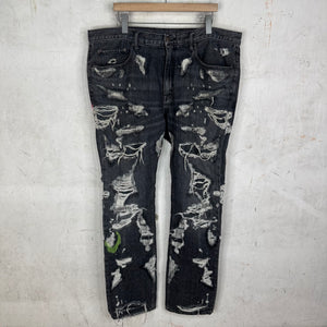 Endless Denim Sample Charcoal Boro Jeans