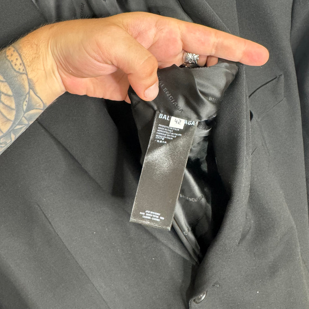 Balenciaga Black Blazer Jacket