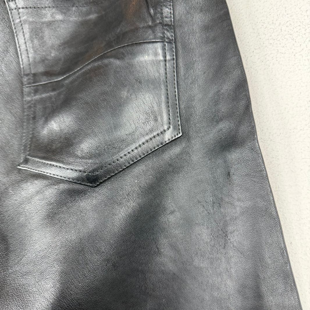 Amiri Leather Pants