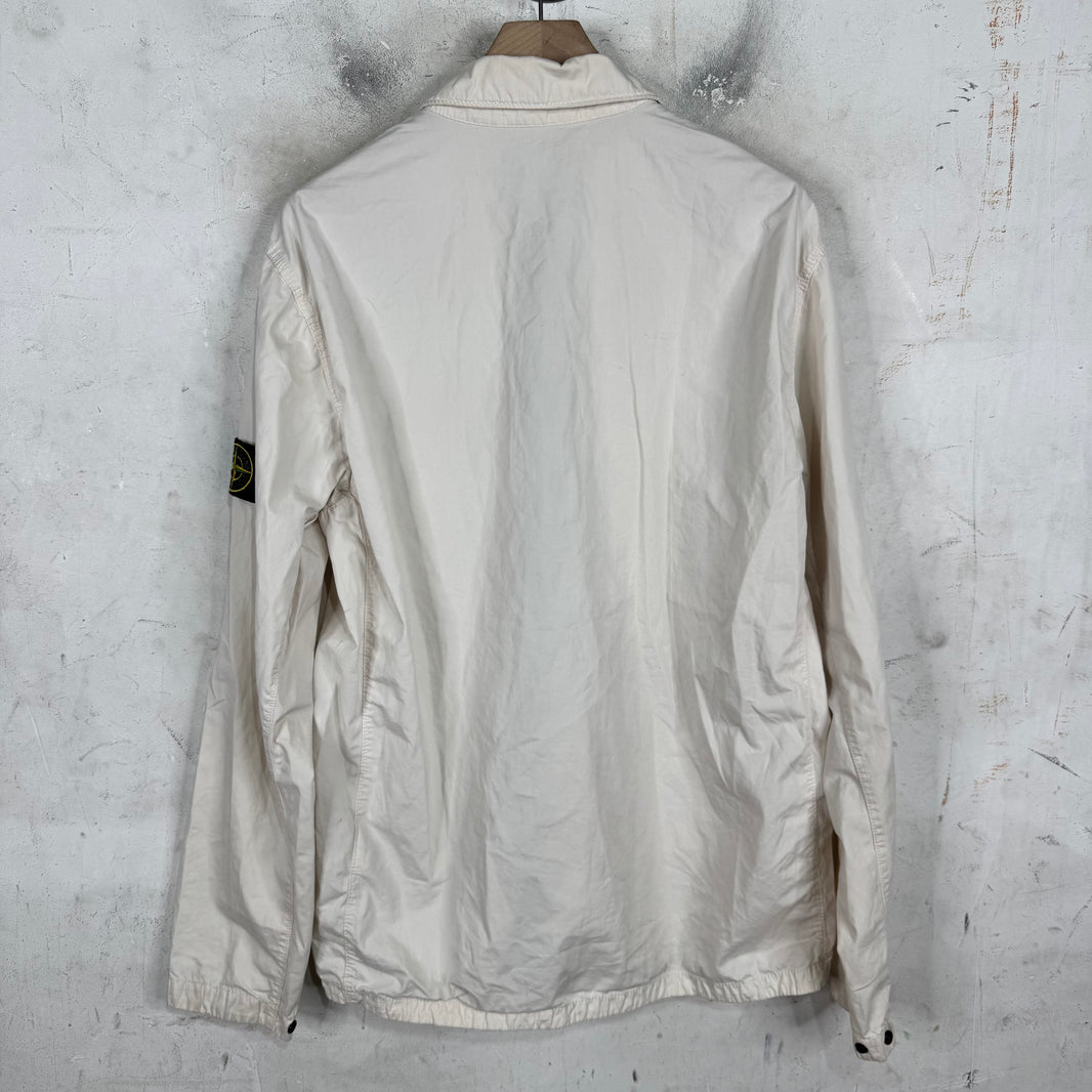 Stone Island Double Pocketed Zipped Shirt
