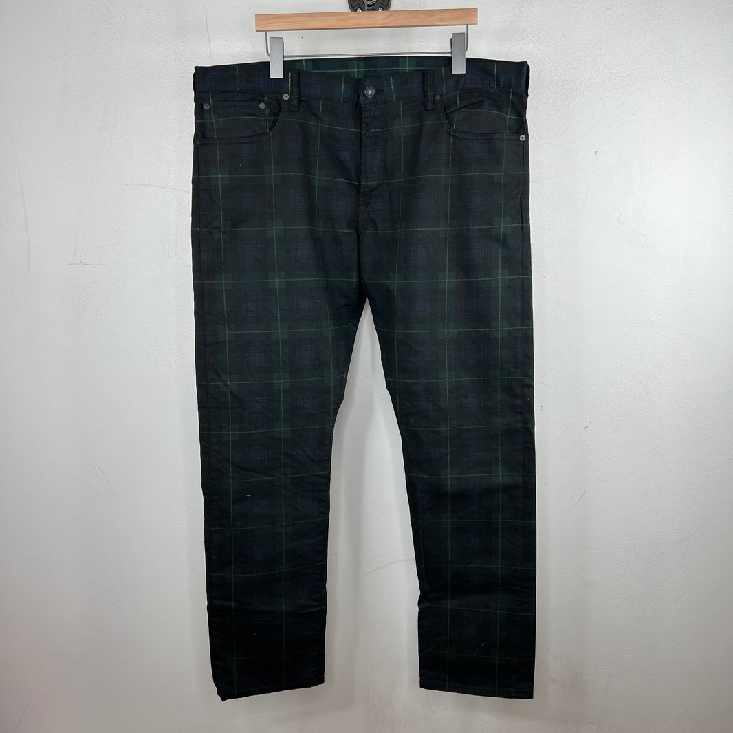Polo Ralph Lauren Green Plaid Trousers