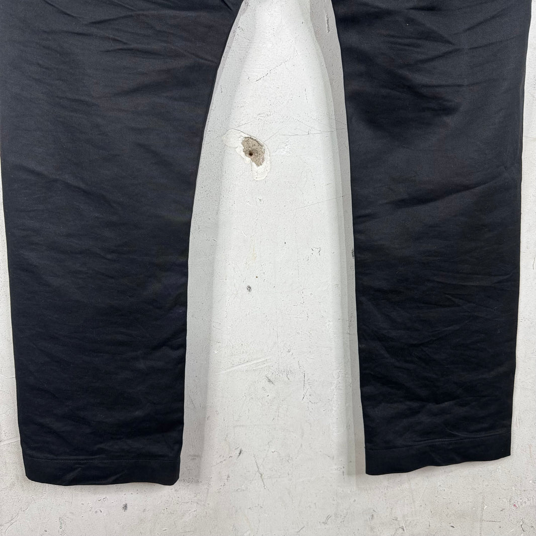 DRKSHDW Black Canvas Creatch Pants