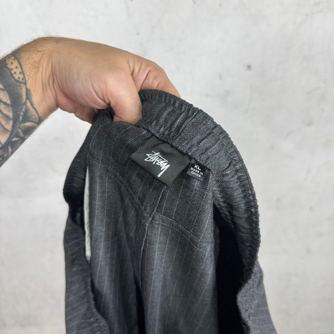 Stussy Wool Pinstripe Beach Pant