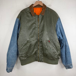 Supreme Denim Sleeve MA-1 Jacket