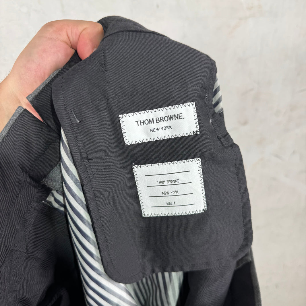 Thom Browne Grey Suiting Trousers