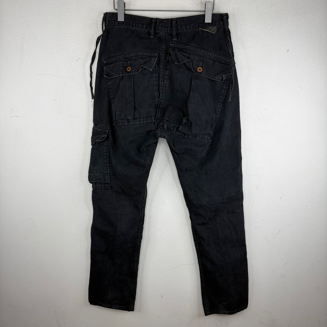Kapital Black Cargo Jeans