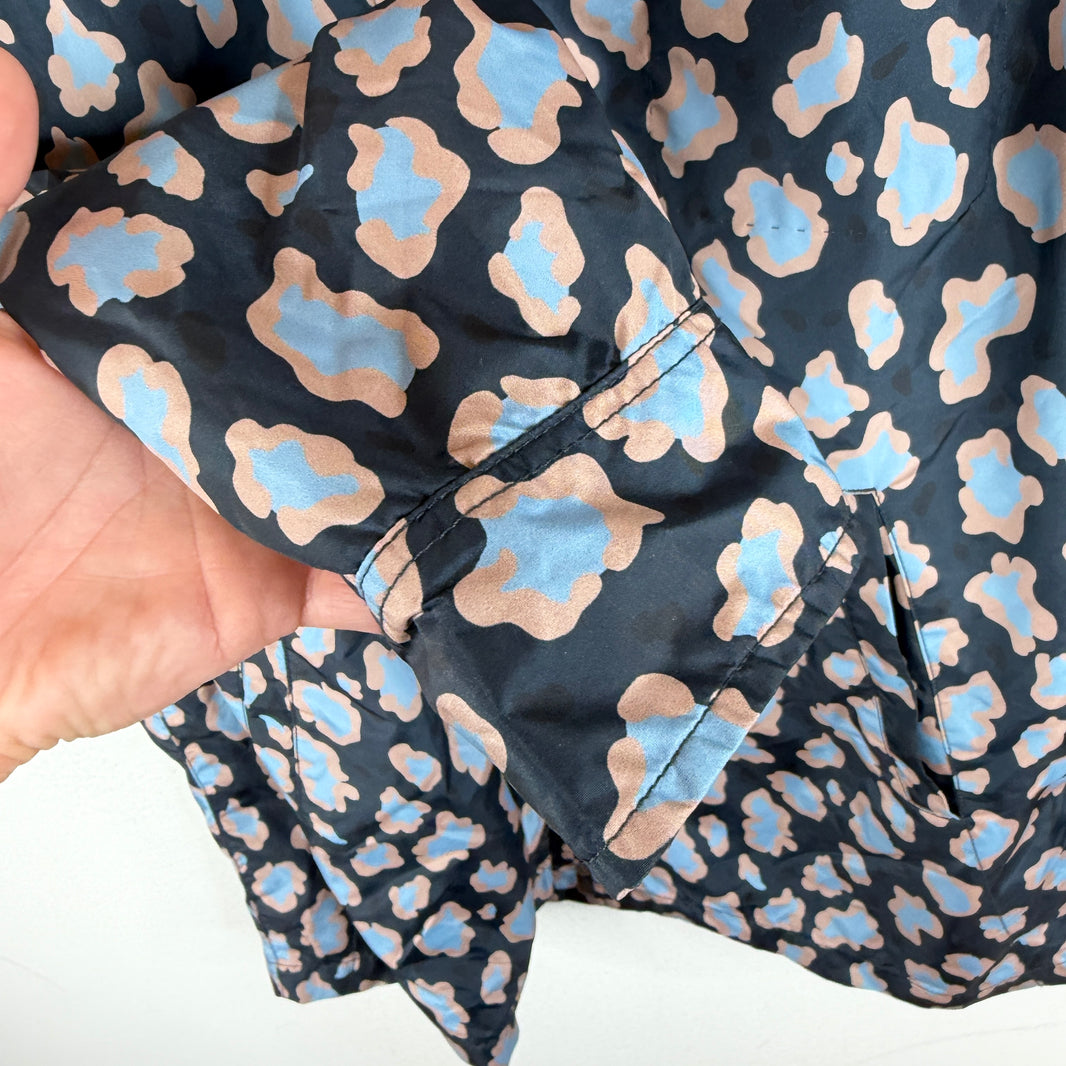 Acne Studios Cheetah Print Nylon Windbreaker