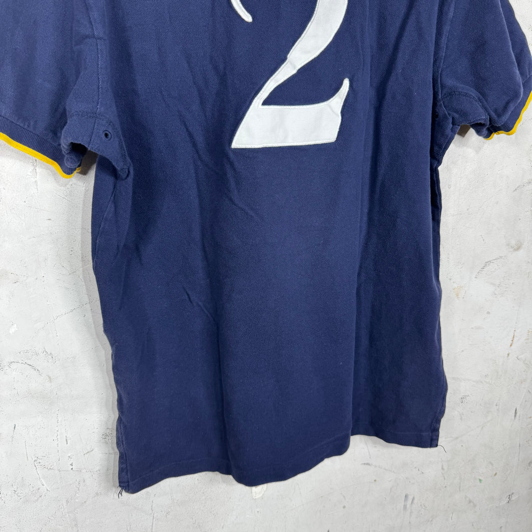 Ralph Lauren Navy Club Crest #2 Big Pony Polo