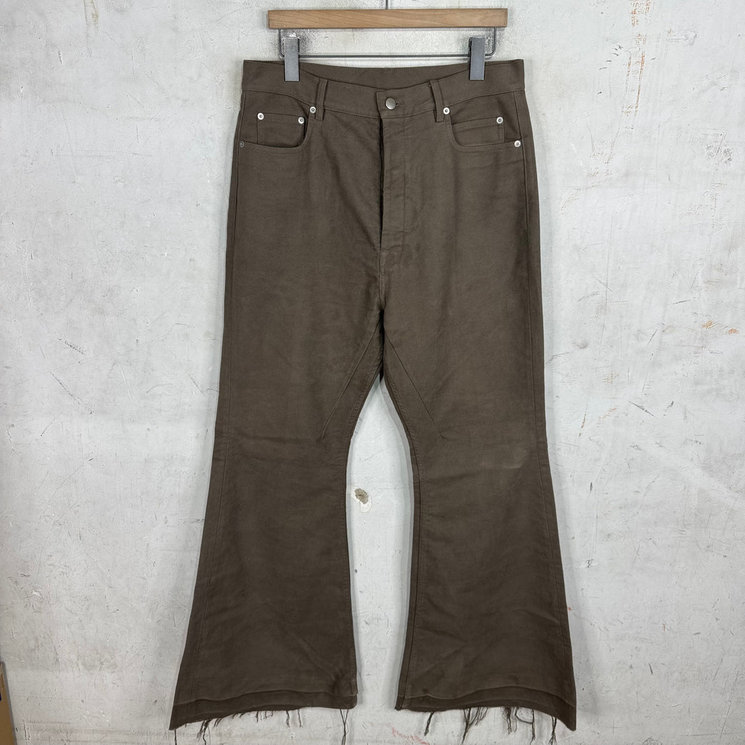 Rick Owens Luxor Dust Bolan Canvas Pants