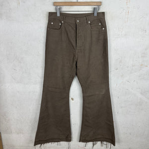 Rick Owens Luxor Dust Bolan Canvas Pants