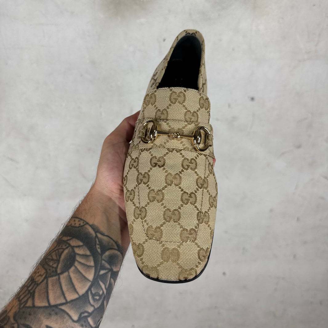 Gucci Monogram Raggazo Mules DS