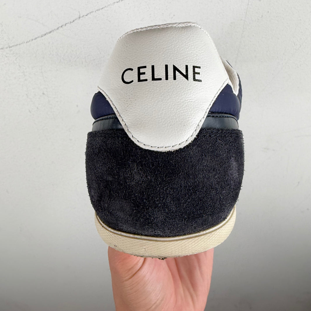 Celine Navy Jogger Low Sneakers