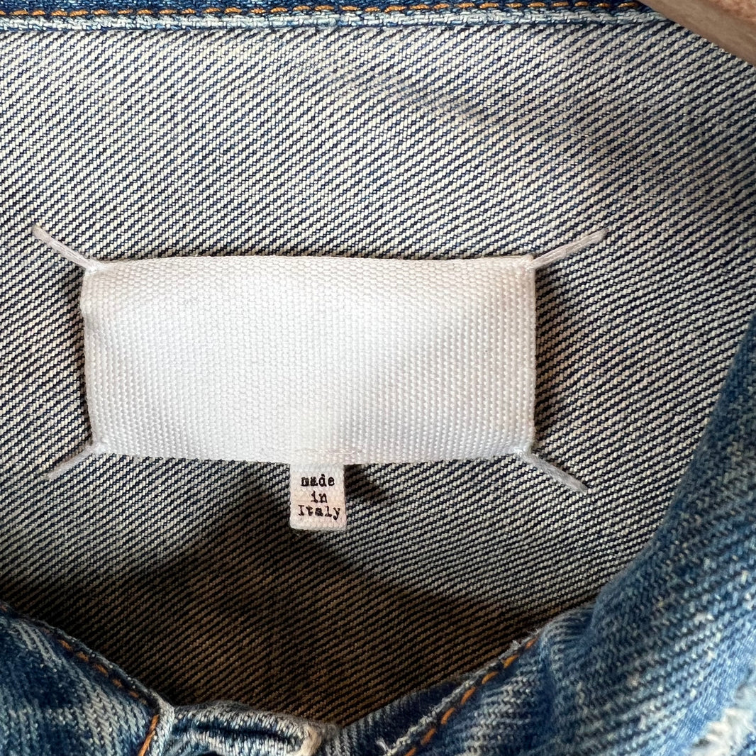 Margiela Distressed Washed Denim Jacket