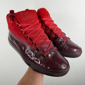 Balenciaga Ombre Red Arena Sneakers