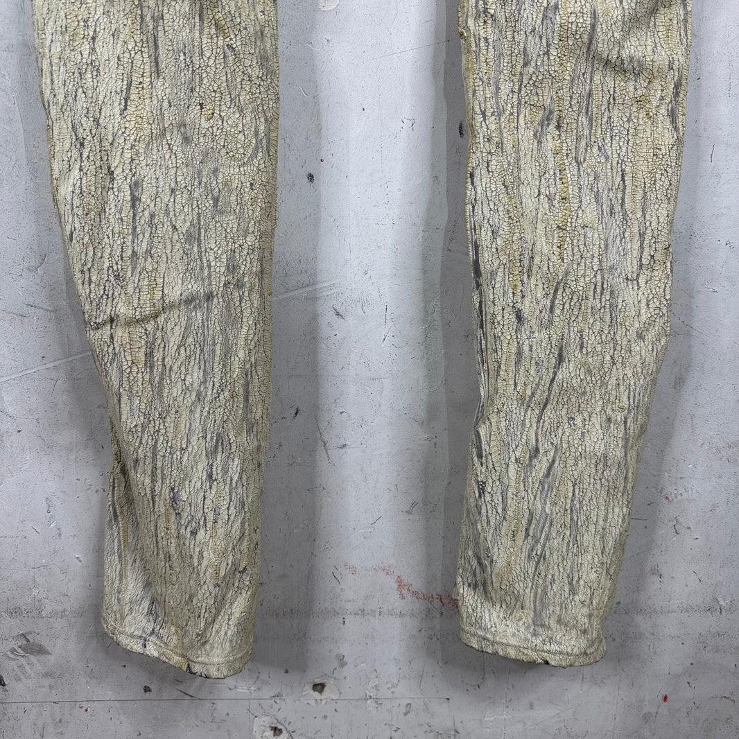 Rick Owens Painted Banana Bolan Jeans