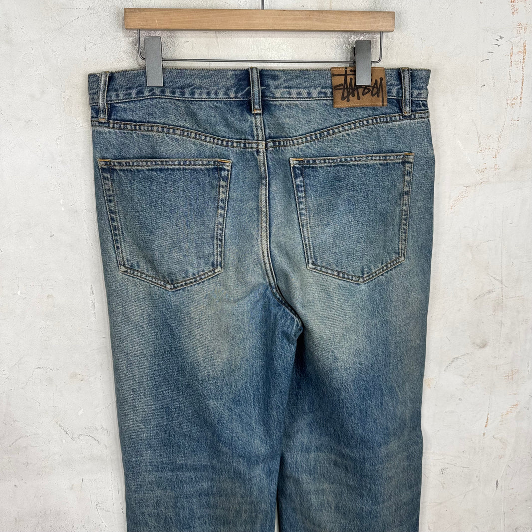 Stussy New Classic Medium Wash Jeans