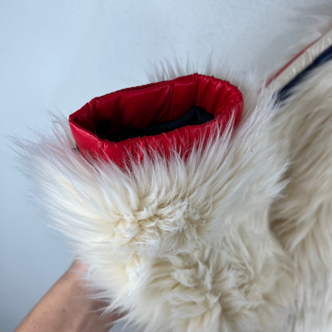 Moncler Grenoble Faux Fur Jacket