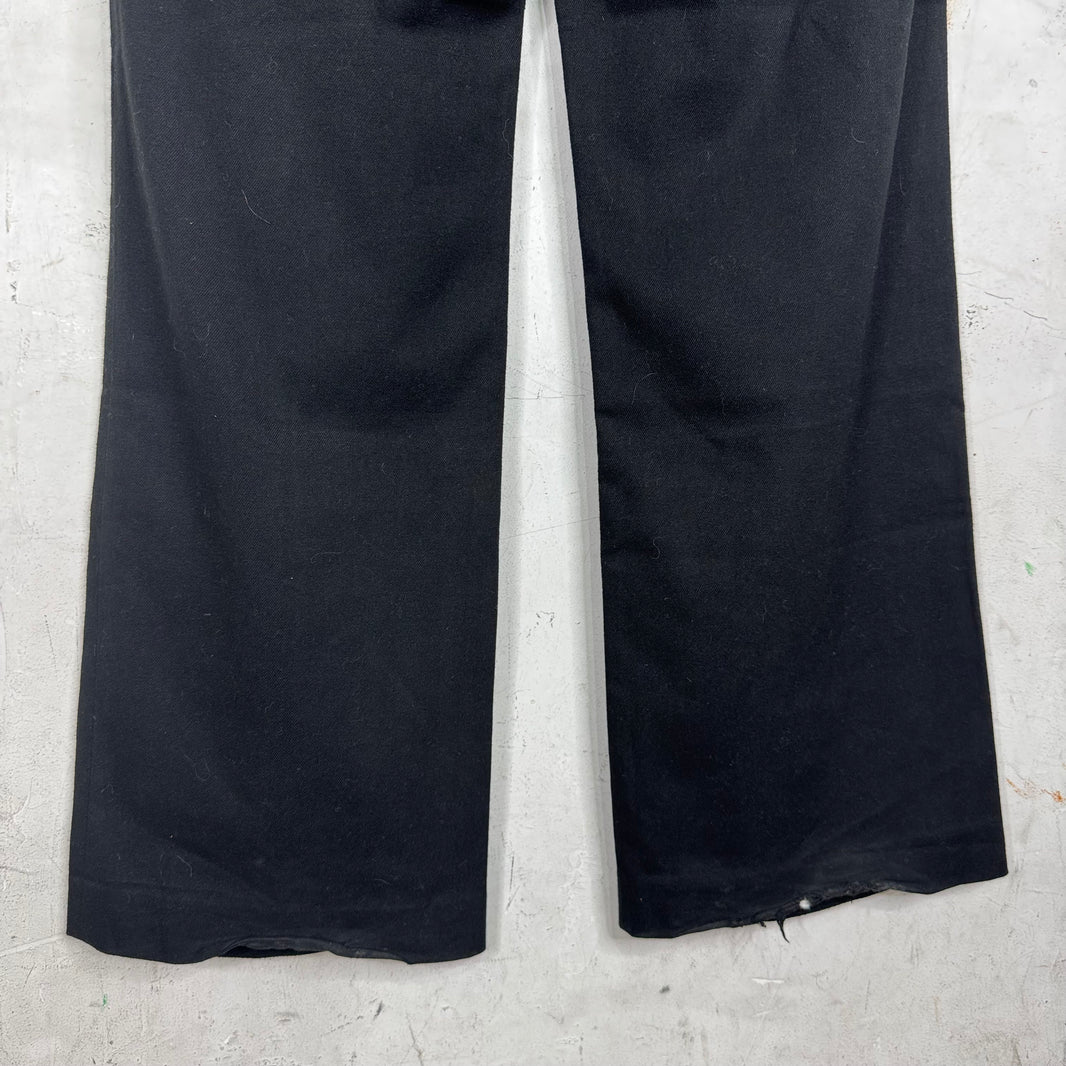 Raf Simons AW 00-01 Wool Side Zipped Trousers