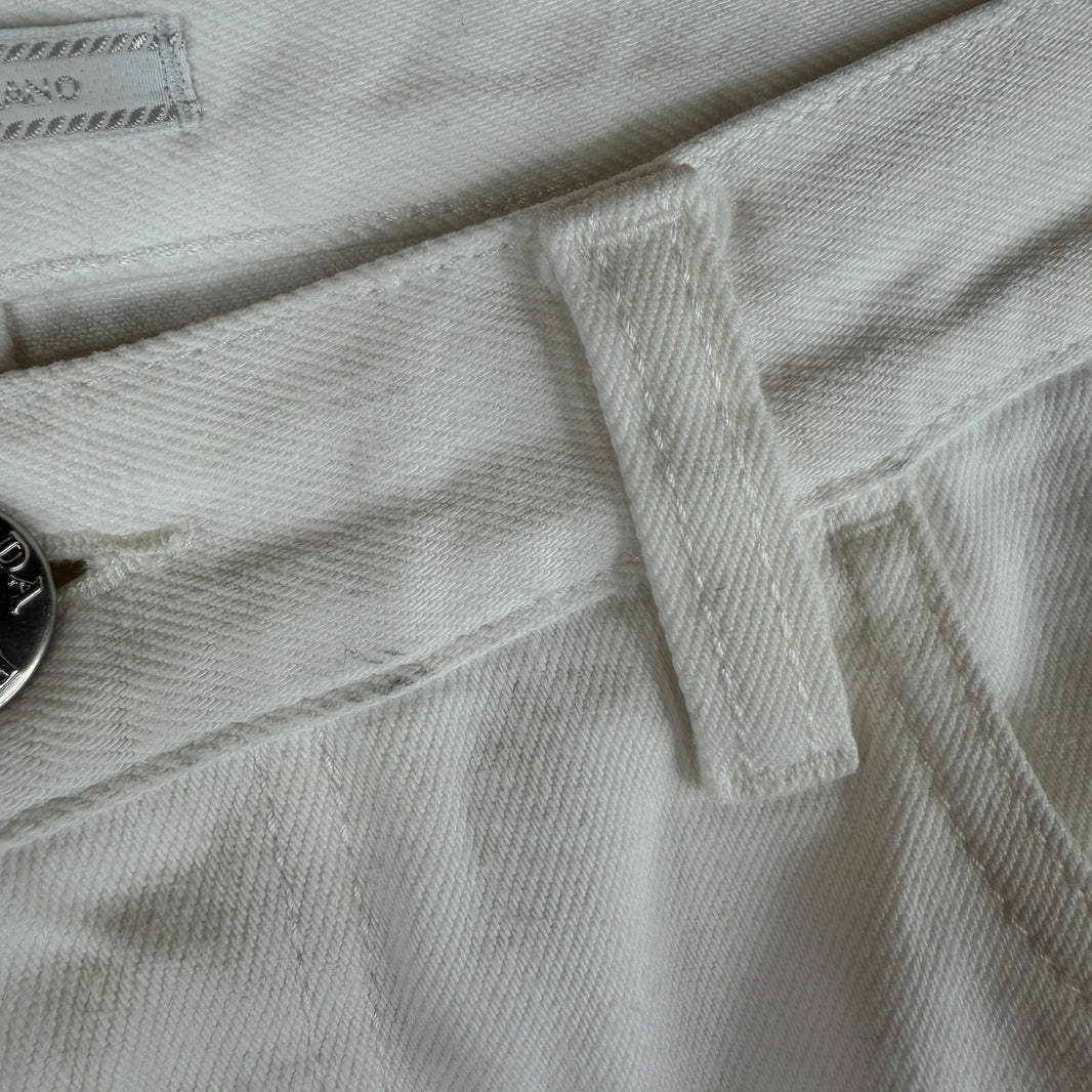 Prada White Denim Jeans
