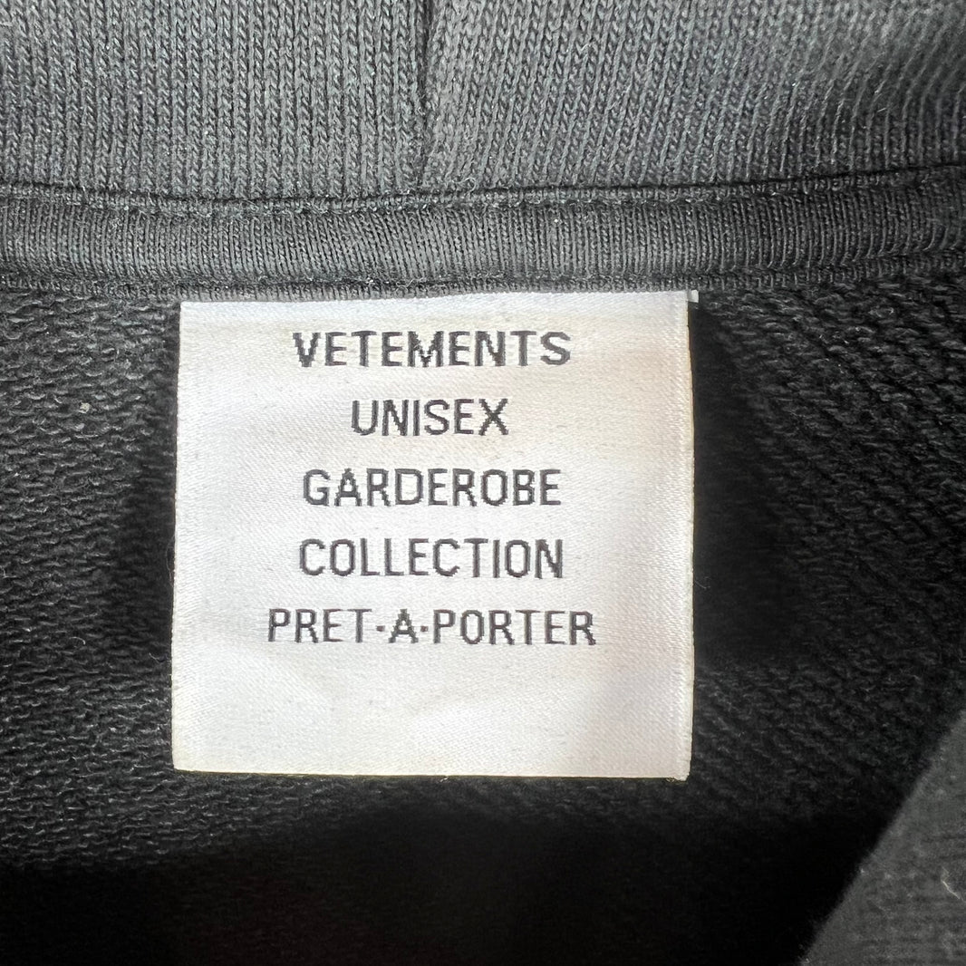 Vetements J'Adore Metal Hoodie