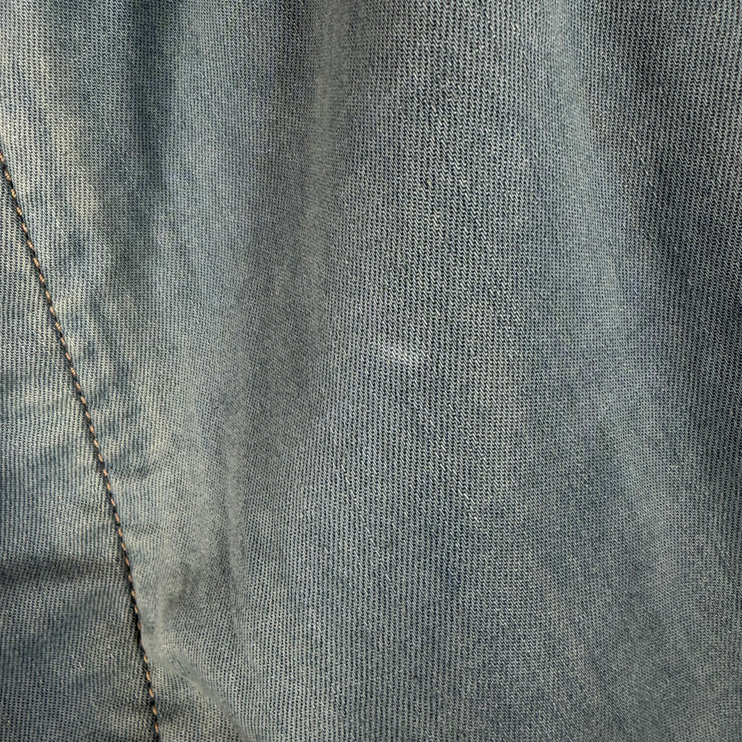 DRKSHDW Blue Tower Drop Crotch Shorts