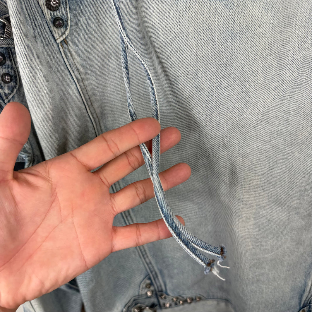 Balenciaga Cagole Denim Jacket