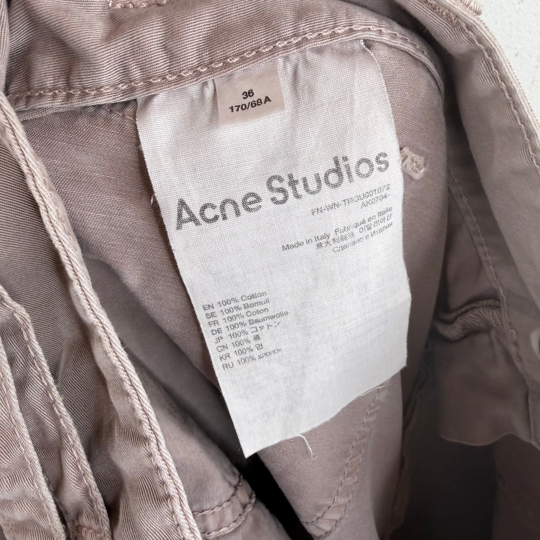Acne Studios Mauve Cargo Pants