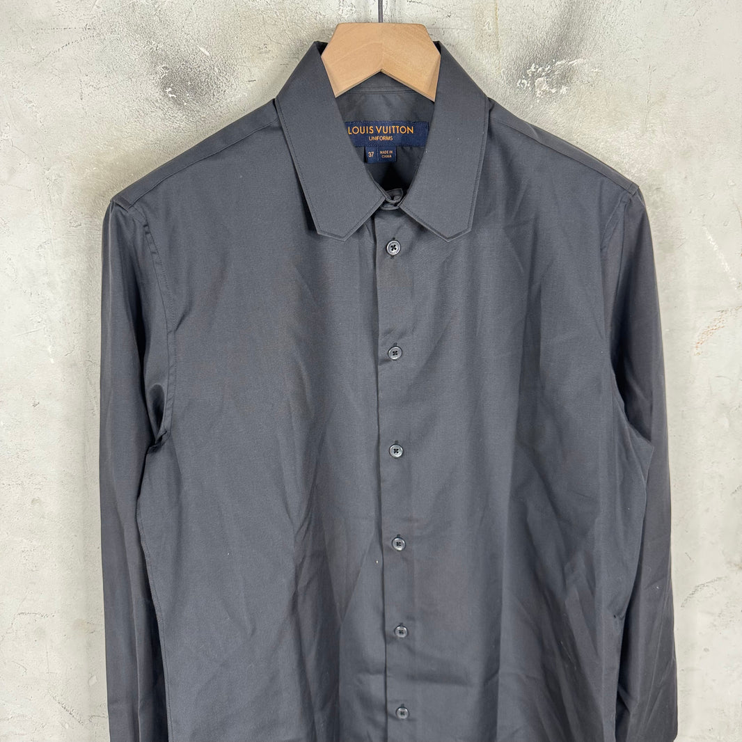 Louis Vuitton Charcoal L/S Uniforme Shirt