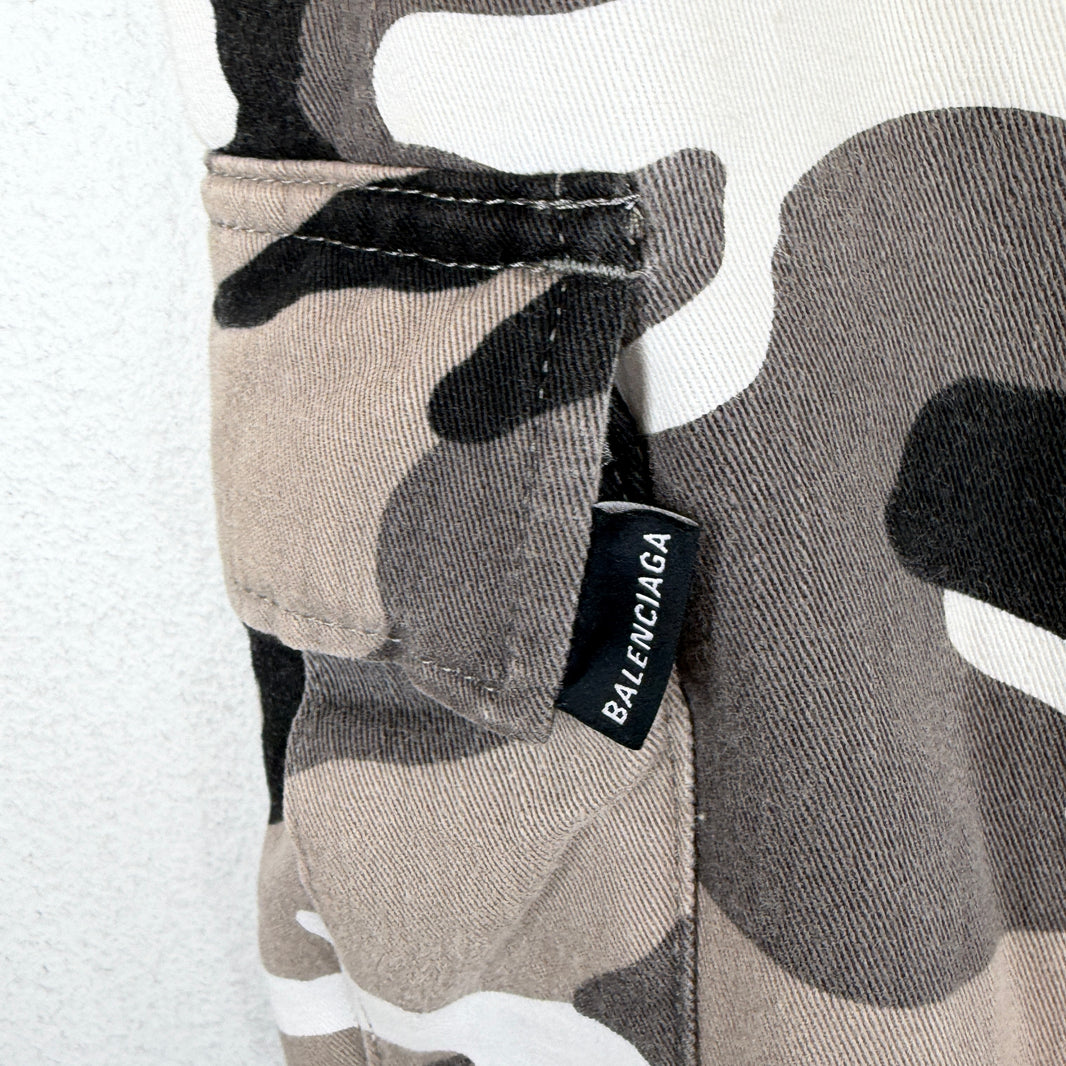 Balenciaga Snow Camo Cargo Pants