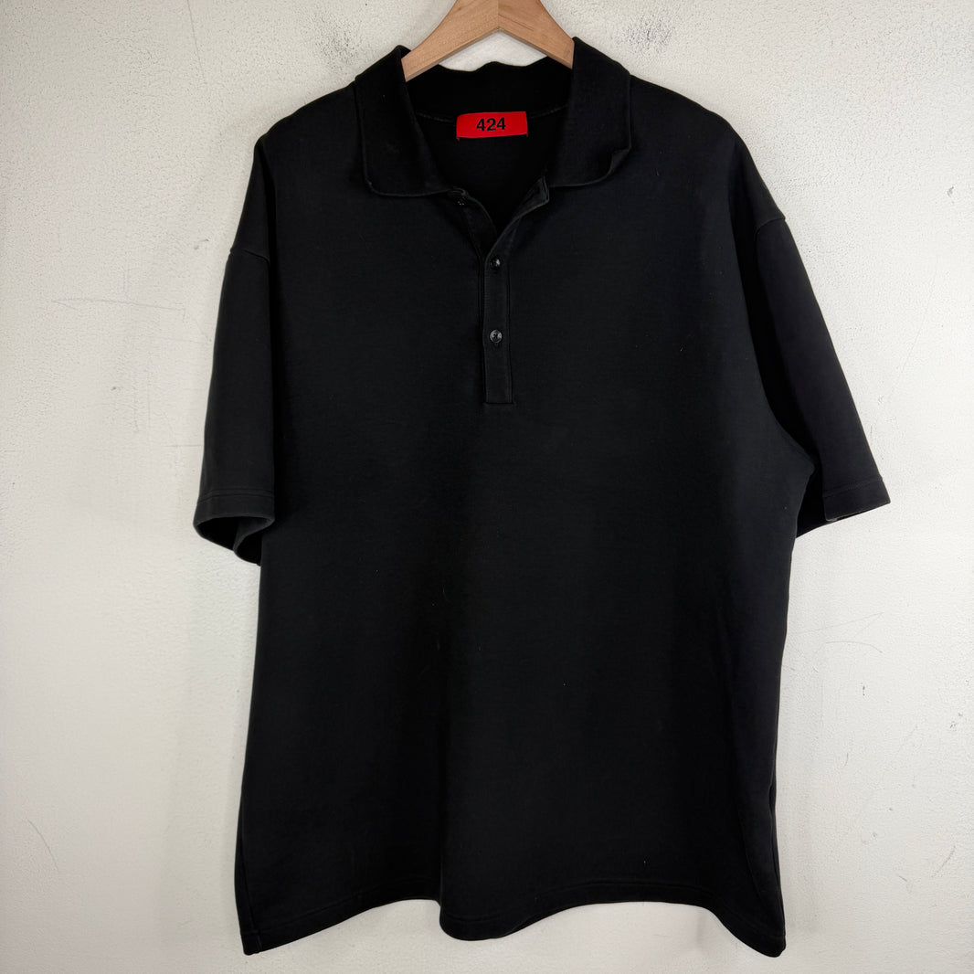 424 Neoprene Back Logo Polo Shirt