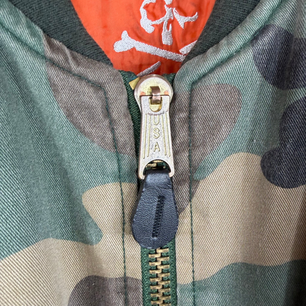 Mastermind Japan Camo Reversible Bomber Jacket