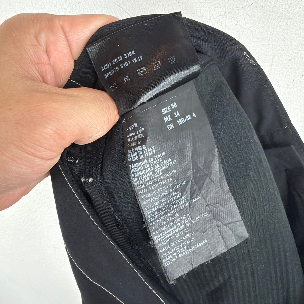 Prada Contrast Stitch Trousers