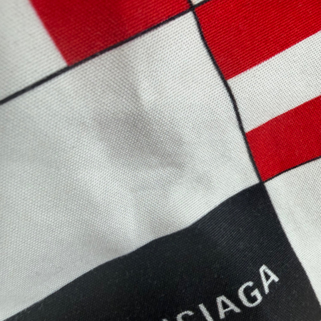 Balenciaga Flags Button Up Shirt