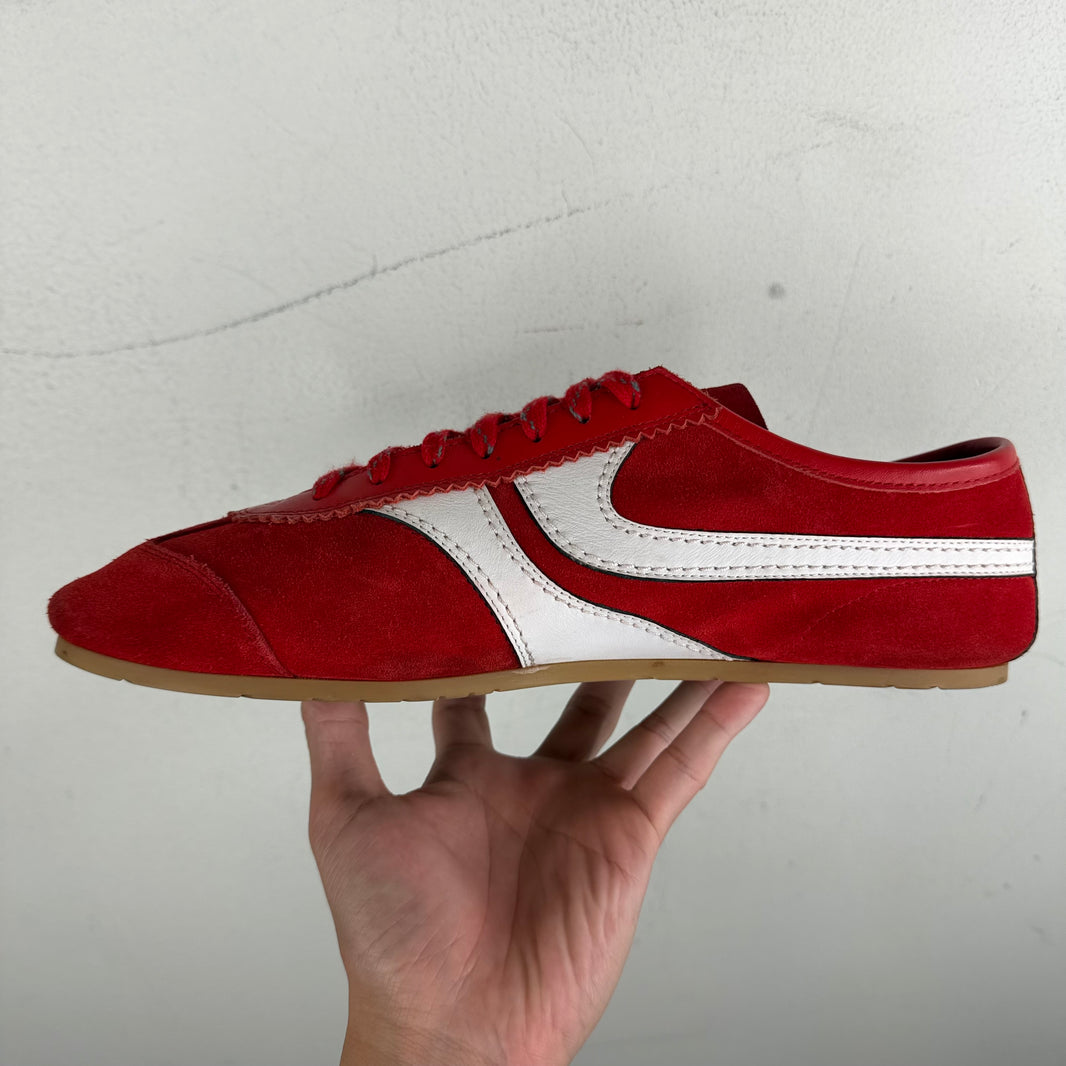 Dries Van Noten Red Sprinter Sneakers