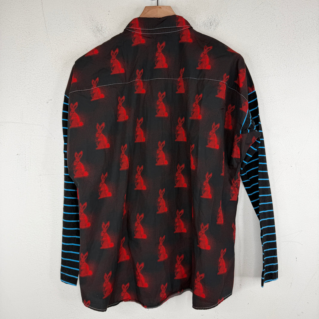 Prada Rabbit Striped L/S Shirt