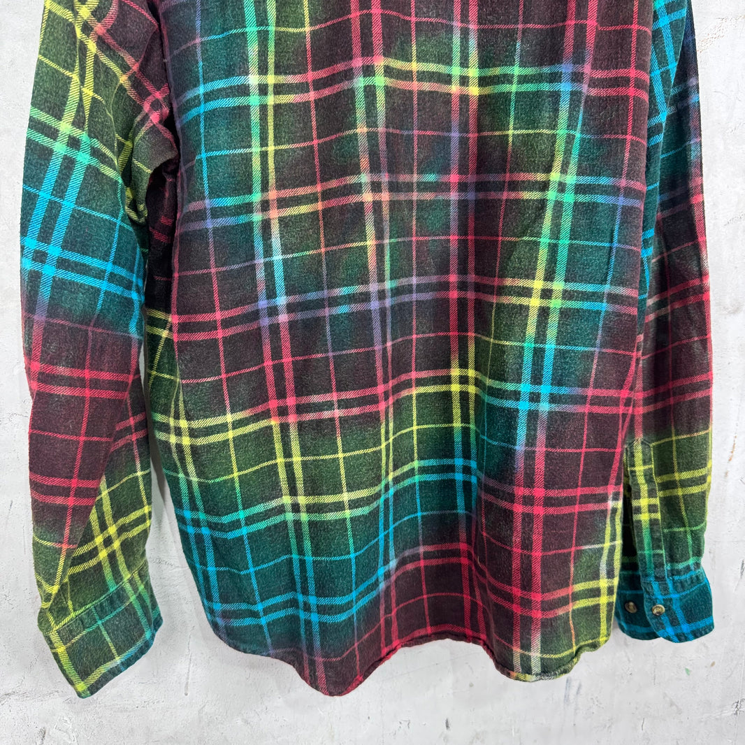 Needles Rainbow Dyed Rebuilt Flannel