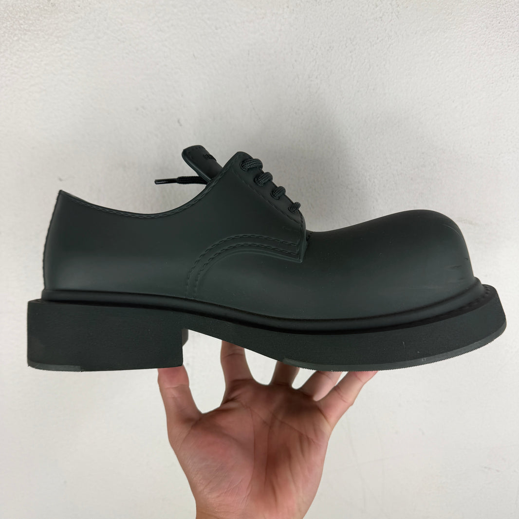Balenciaga Green Steroid Derbies