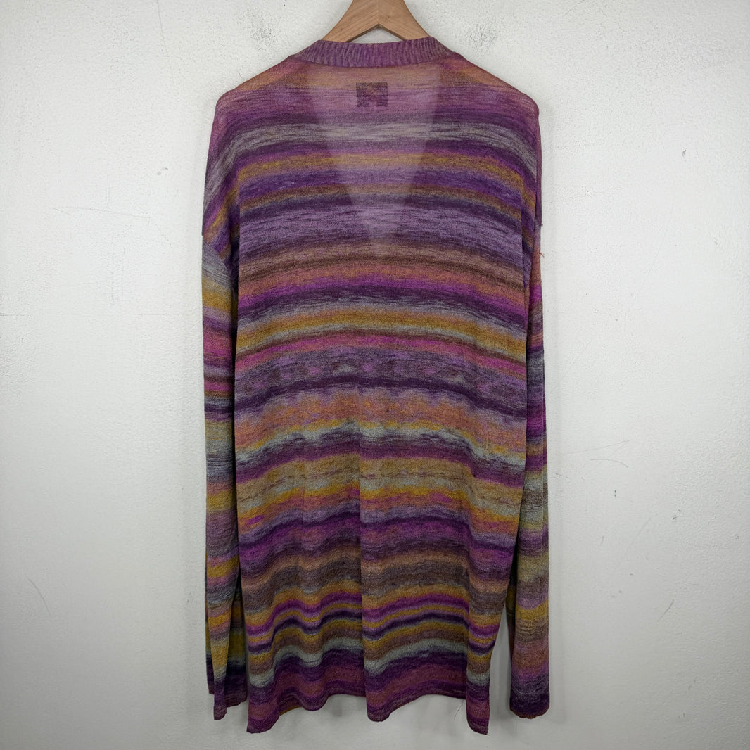 Needles Purple/Yellow Thin Cardigan